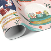 Weihnachtsschneedecke//Gnome//Lebkuchenhaus// Geschenkpapier (Rolleneckpunkt)