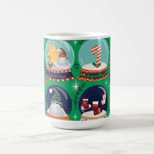 Weihnachtsschneedecke//Gnome//Lebkuchenhaus// Kaffeetasse (Mittel)