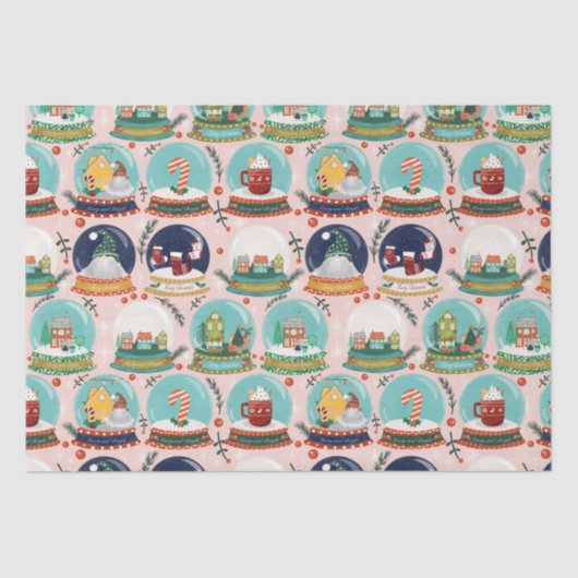 Weihnachtsschneedecke//Gnome//Lebkuchenhaus// Seidenpapier (Vorderseite)