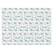 Weihnachtsschneedecke Tischdecke (Vorderseite (Horizontal))