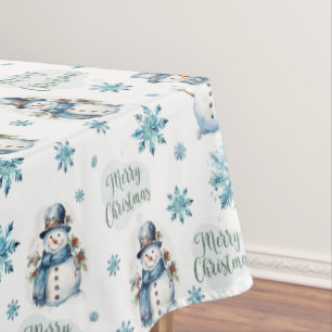 Weihnachtsschneedecke Tischdecke
