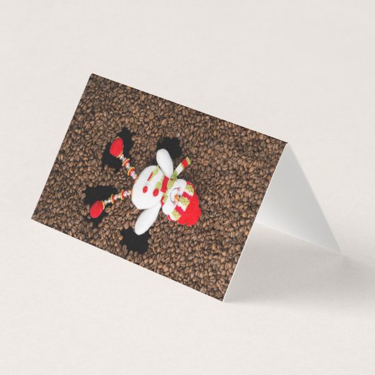 Weihnachtsschneedekoration (Vorderseite)