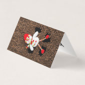 Weihnachtsschneedekoration (Rückseite)