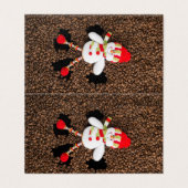 Weihnachtsschneedekoration (Außenseite Aufgefaltet)