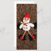 Weihnachtsschneedekoration (Vorne/Hinten)