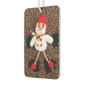 Weihnachtsschneedekoration Autolufterfrischer (Links)