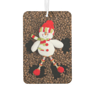 Weihnachtsschneedekoration Autolufterfrischer