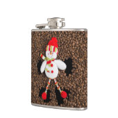 Weihnachtsschneedekoration Flachmann (Links)