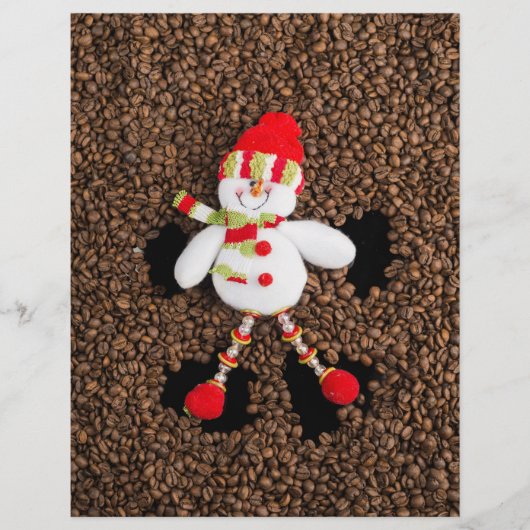 Weihnachtsschneedekoration Flyer (Vorne)