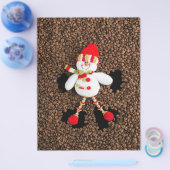 Weihnachtsschneedekoration Flyer (Einzeln)