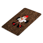 Weihnachtsschneedekoration Magnet (Linke Seite)