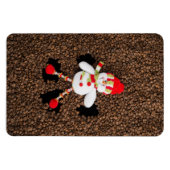 Weihnachtsschneedekoration Magnet (Horizontal)