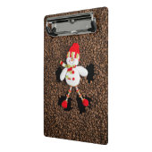 Weihnachtsschneedekoration Mini Klemmbrett (Gewinkelt2)