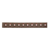 Weihnachtsschneedekoration Satinband (Vorderseite)