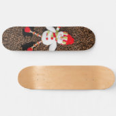 Weihnachtsschneedekoration Skateboard (Horizontal)