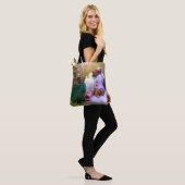Weihnachtsschneedorf Terrarium AllOverPrint Tasche (Am Model)