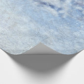 Weihnachtsschneefahrer Geschenkpapier (Ecke)