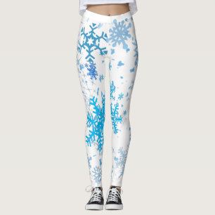 Weihnachtsschneefall Leggings