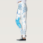 Weihnachtsschneefall Leggings (Links)
