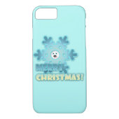 Weihnachtsschneeflocke Case-Mate iPhone Hülle (Rückseite)