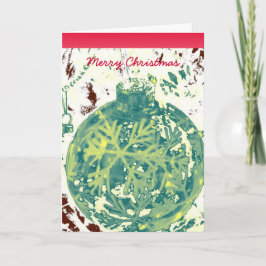 Weihnachtsschneeflocke Dekoration Feiertagskarte