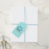 Weihnachtsschneeflocke Geschenkanhänger (Mit Garn)