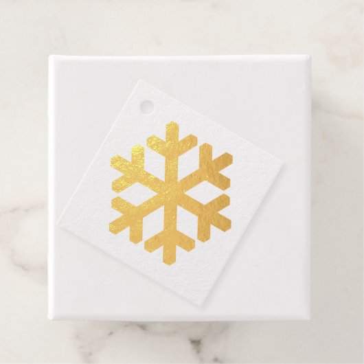 Weihnachtsschneeflocke Geschenkanhänger (Mit Box)