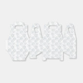 Weihnachtsschneeflocke Geschenkschachtel (Ungefaltet)