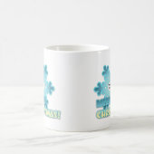 Weihnachtsschneeflocke Kaffeetasse (Mittel)