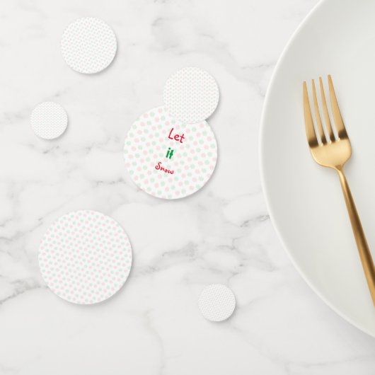 Weihnachtsschneeflocke Konfetti (Gruppe)