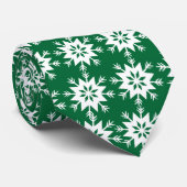 Weihnachtsschneeflocke Krawatte (Gerollt)