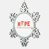 Weihnachtsschneeflocke Ornament (Rechts)