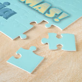 Weihnachtsschneeflocke Puzzle (Seite)