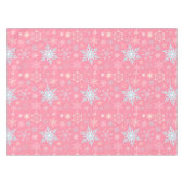 Weihnachtsschneeflocke-skandinavisches hübsches tischdecke (Vorderseite (Horizontal))
