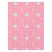 Weihnachtsschneeflocke-skandinavisches hübsches tischdecke (Vorderseite)