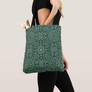 Weihnachtsschneeflocke Vintages Muster Tasche
