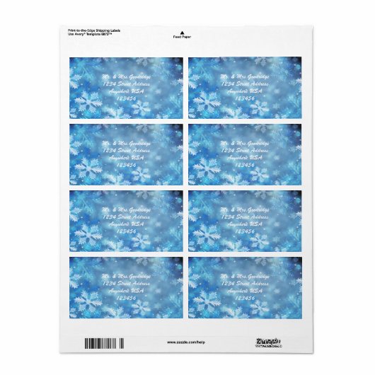 Weihnachtsschneeflocken (Vorne)