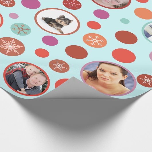 Weihnachtsschneeflocken 14 geschenkpapier (Ecke)