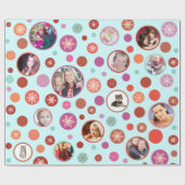 Weihnachtsschneeflocken 14 geschenkpapier (Flach)