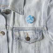 Weihnachtsschneeflocken auf blauem Hintergrund Button (Beispiel)