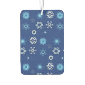 Weihnachtsschneeflocken Autolufterfrischer (Rückseite)