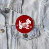 Weihnachtsschneeflocken Button (Beispiel)