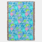 Weihnachtsschneeflocken Decke (Vorderseite Vertikal)