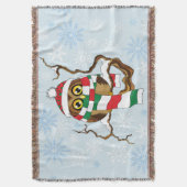 Weihnachtsschneeflocken Decke (Vorderseite Vertikal)