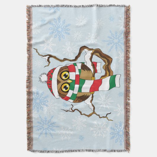 Weihnachtsschneeflocken Decke (Vorderseite Vertikal)