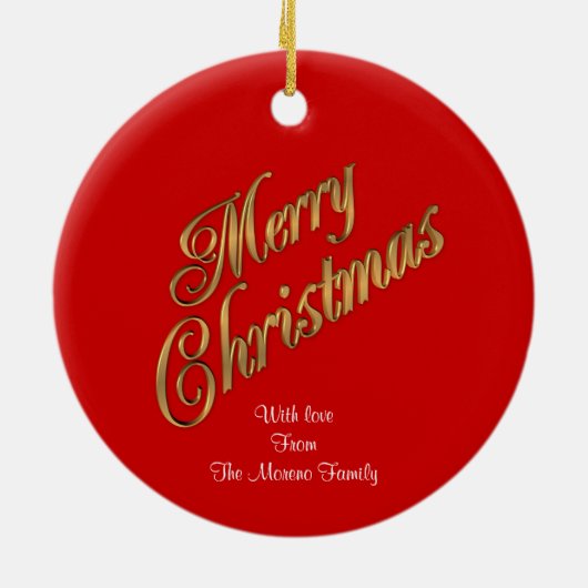 Weihnachtsschneeflocken Foto Ornament (Hinten)