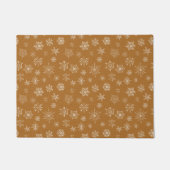Weihnachtsschneeflocken Fußmatte (Vorderseite)