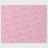 Weihnachtsschneeflocken Geschenkpapier (Flach)