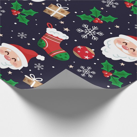 Weihnachtsschneeflocken Geschenkpapier