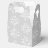 Weihnachtsschneeflocken Geschenkschachtel (Geöffnet)